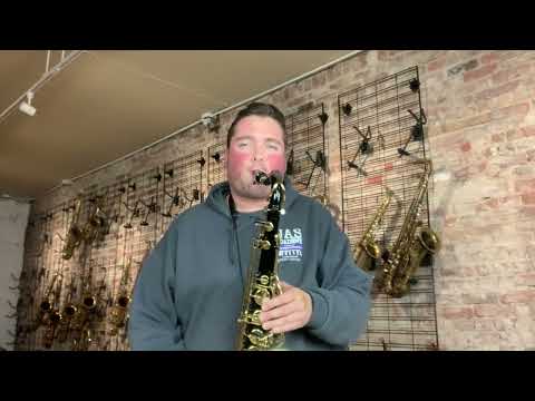 Selmer Super Action 80 Series III Tenor Black Lacquer Play Test!