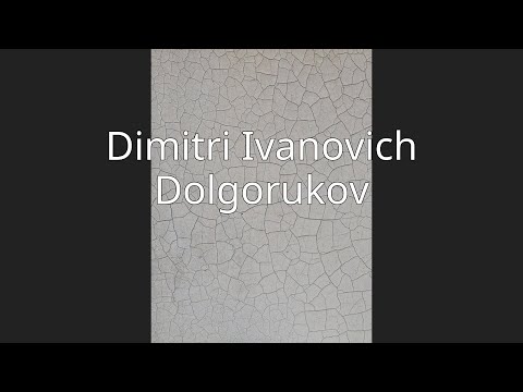 Dimitri Ivanovich Dolgorukov