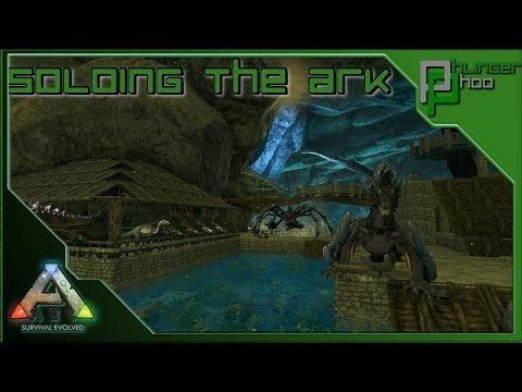 Soloing the Ark S4E157 - ENHANCING THE BASE - BUILDING A KIBBLE FARM