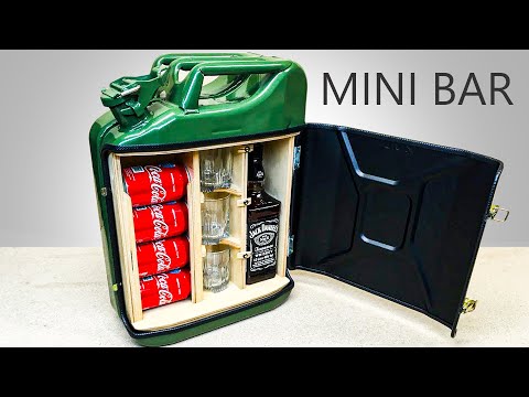 How To Make a Jerry Can Mini Bar 