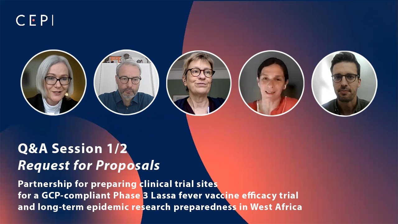 CEPI Request for Proposal - Q&A Session 1/2