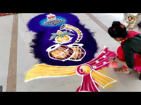 beautiful wedding rangoli design marriage function by rajashri junnarkar bhagawat