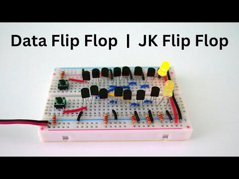 D Flip Flop and JK Flip Flop