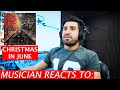 Musician Reacts To: Christmas in June by AJR