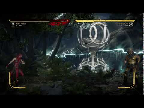 Mortal Kombat 11   Skarlet backdash kancel