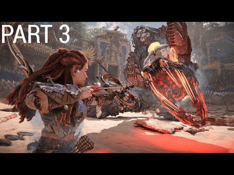 HORIZON FORBIDDEN WEST Gameplay Walkthrough (Part 3) (PS4 slim)