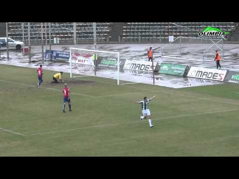 Olimpia Grudziądz - Polonia Bytom 3:1, bramki. 7.04.2012