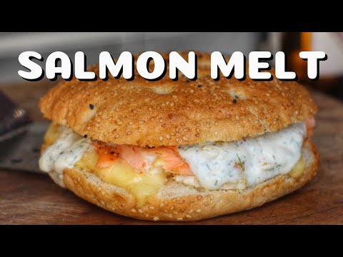 SALMON MELT SANDWICHES - werden in deinem MUND DAHINSCHMELZEN - deutsches BBQ-Video - 0815BBQ