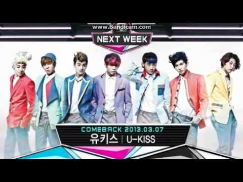 UKISS Comeback Next Week on MNET MCountdown-130228