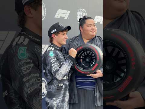 Watch: Mercedes Celebrates Antonelli's Japan Pole Position