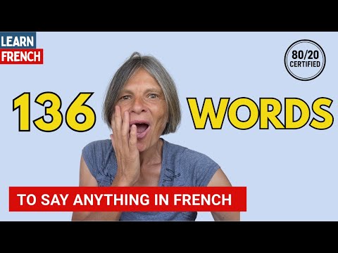 136 ESSENTIAL French Words to Master 80% of Daily Conversations
