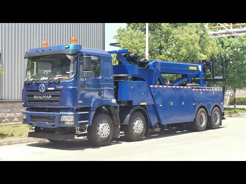 Shacman 8×4 heavy duty recovery truck tow truck for sale