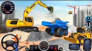 Railway Construction Simulator 3D - Jcb and truck Excavator Road Builder 2025 Android GameP