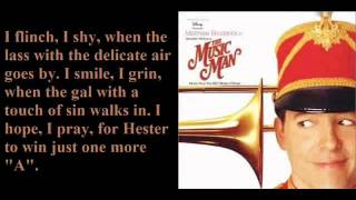 Sadder-But-Wiser Girl For Me-The Music Man
