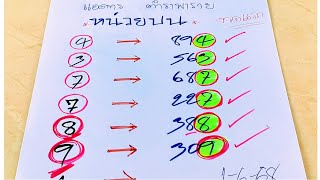 #หลักหน่วยบนแม่นๆ✅ฟันธงตัวเดียวเน้นๆ👉..เฮงๆปังๆเด้อ..