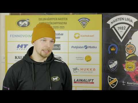 Samuli Hassi Oulun Kärppien naisten liigajoukkueen uusi päävalmentaja