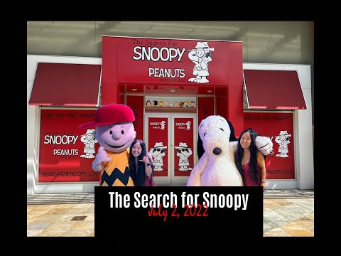 The Search For Snoopy Exhibition - Ala Moana Center