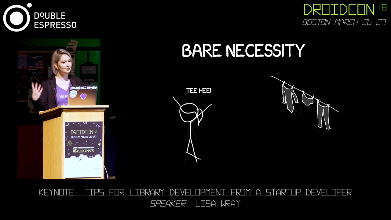 Keynote: Tips for Library Development from a Startup Developer