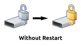 BitLocker Auto Lock? Relock a encrypted (BitLocker) drive without restarting PC.
