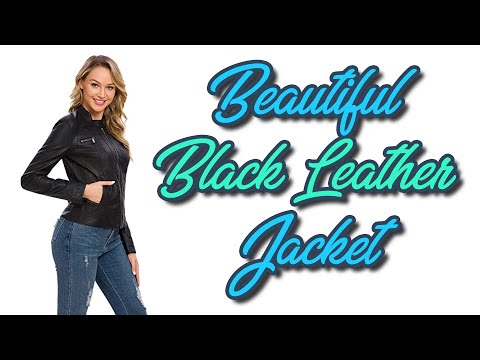 Black Leather Jacket That Will Make You More Attractive