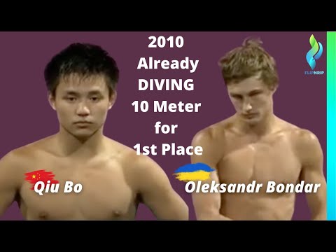 2010 Oleksandr Bondar  Ukraine and Qiu Bo 邱波 China - already fighting for first place