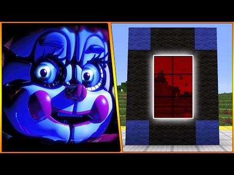 Erin Ketchum (ZombieSMT) - HOW TO MAKE A PORTAL TO FIVE NIGHTS AT FREDDY'S SISTER LOCATION - MINECRAFT