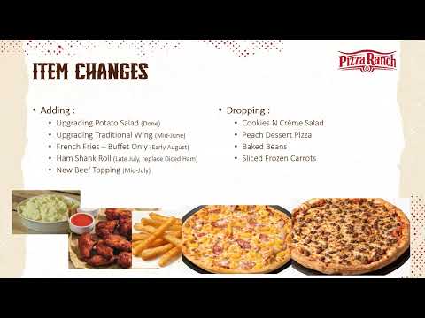 August 2024 Menu Update