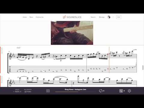 Greg Howe Instagram Improv