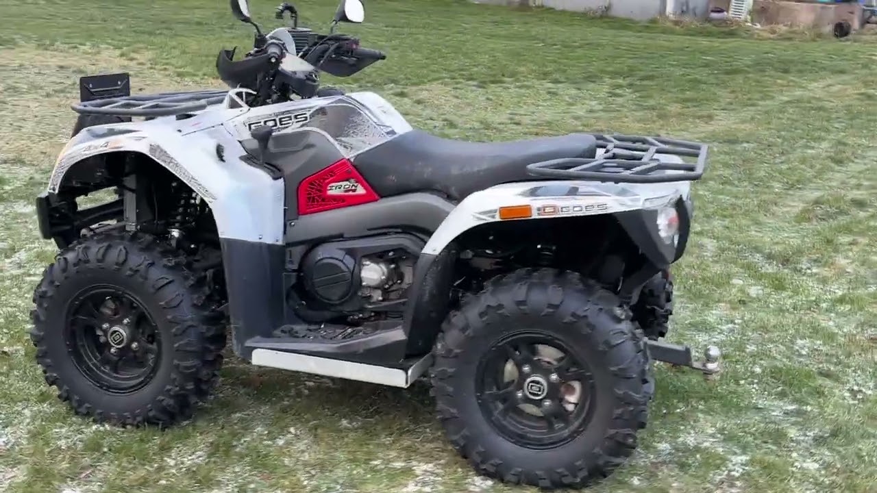 ATV Goes Iron 450 med plog & vagn | 21 mil | 2017