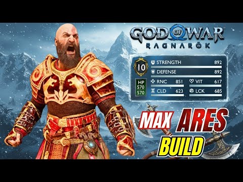 Gna & Berserks DELETED in Seconds | God of War Ragnarök Max Ares Build