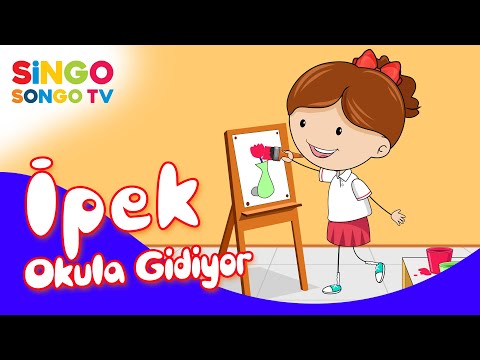 İPEK Okula Gidiyor 🎒📚📖 – SingoSongo TV I İsme Özel Çocuk Şarkıları 🎵