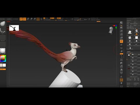 Nuggy the Chicken III - Zbrush 2021.6.6