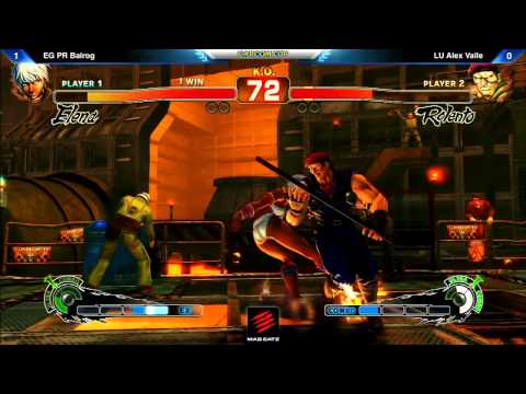 USF4 EG PR Balrog vs LU Alex Valle - Capcom-Cup 2013 - new stages!!!