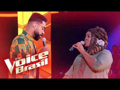 Déia Silva e Luiz Celestino cantam 'Um Dia De Domingo' | Batalhas | The Voice Brasil