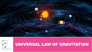 UNIVERSAL LAW OF A GRAVITATION