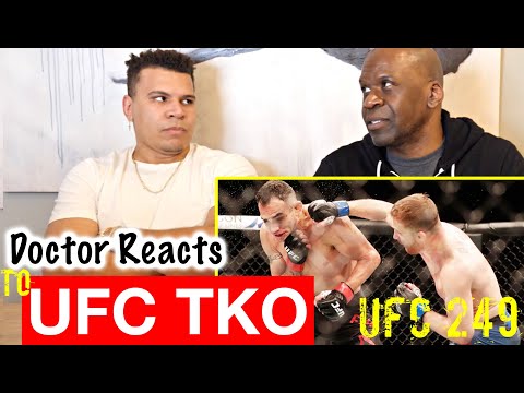 Doctor Reacts To UFC Injuries UFC 249 Tony Ferguson vs ...