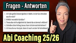 Abitur coaching starting in October: All the answers to your questions!