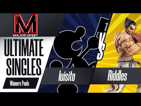 luisito (Mr. Game & Watch) vs Riddles (Kazuya) - Ultimate Singles Winners Pools - MAJOR UPSET