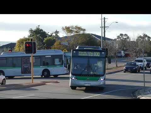 Transperth 2426 and 2024 leaving Thornlie Station