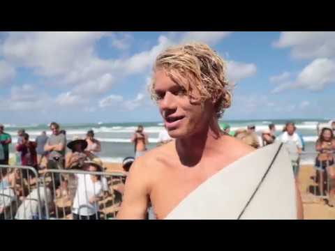 John John Florence at the 2017 Hale‘iwa Hawaiian Pro