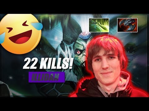 Dota Pro: Illidan Medusa 22 kills! | Dota 2 Highlights