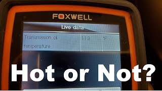 Checking the Transmission Fluid Temperature in an Aston Martin DB9