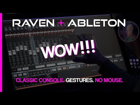 Slate Raven MTI MAX with Ableton Live | Raven 4.0 | Classic Console with Plugins | Gestures