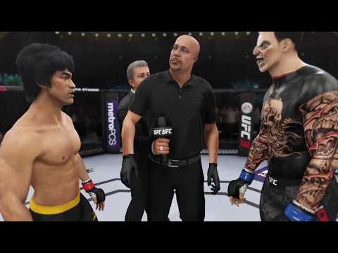 Bruce Lee vs. Doctor Death (EA Sports UFC 3) - Crazy UFC 👊🤪