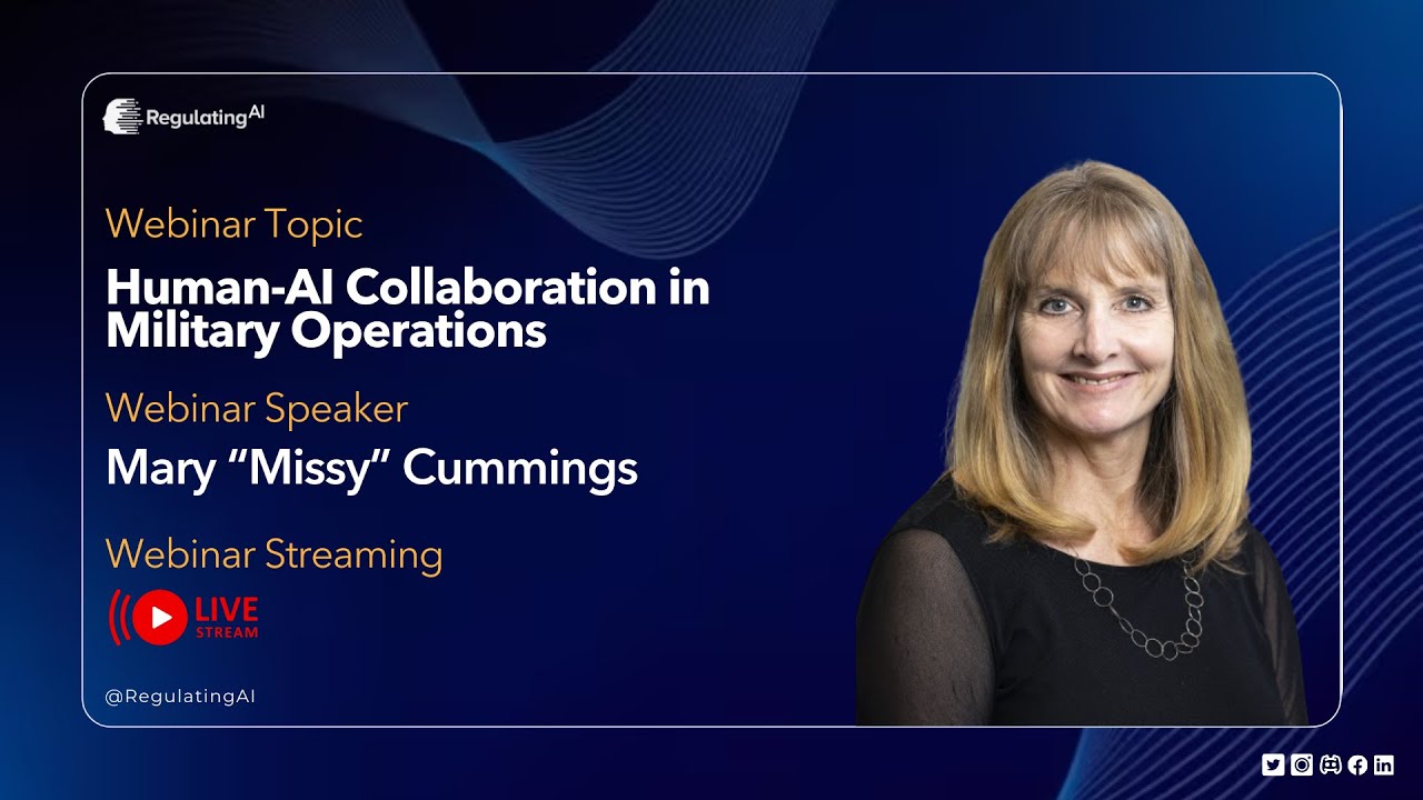 Human-AI Collaboration in Military Operations | A Pre-NATO Summit Webinar – RegulatingAI