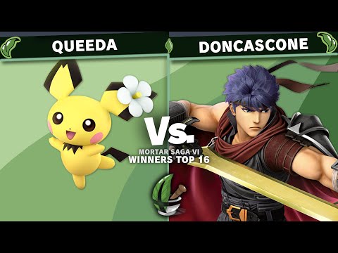 Mortar Saga VI - Queeda (Pichu) Vs DonCascone (Ike) - Winners Top 16