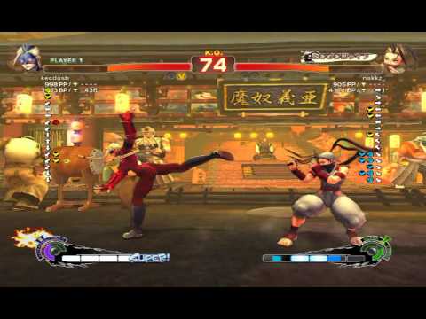 ウルトラストリートファイターIVバトル：ディカープリ vs いぶき