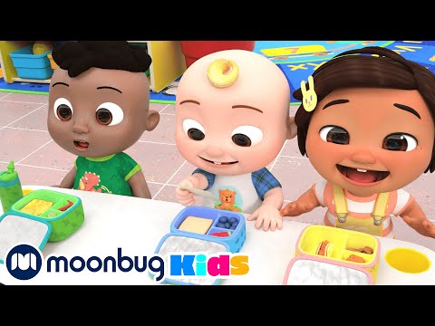 @CoComelonBR | Formas no meu Almoço! | Desenho Animado | Canções