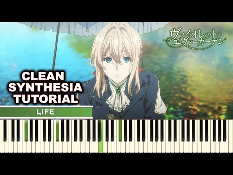 Violet Evergarden OST Ep 7 - "Life" | Piano Tutorial | PianoPrinceOfAnime