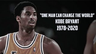 KOBE BRYANT TRIBUTE MIX &quot;ONE MAN CAN CHANGE THE WORLD&quot; 2019